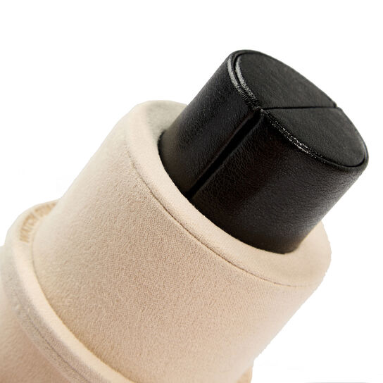 WOLF Palermo Black Jewellery and Watch Roll image number 6